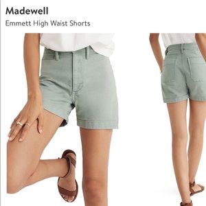 Olive Green Madewell Shorts Size 28